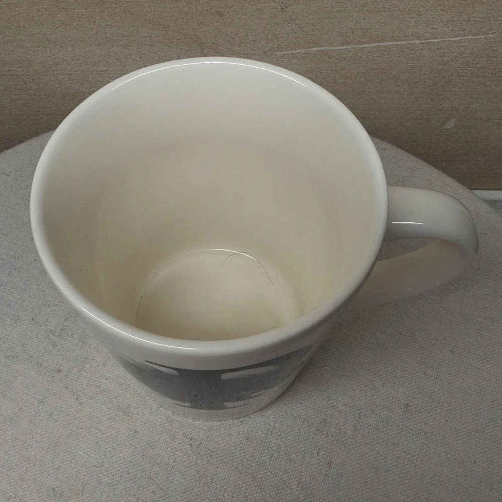 Williams Sonoma Mug Unisex OS Cream Rory Dobner Porcupine P‎ Alphabet Whimsical